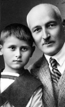 Иван Димич с сыном