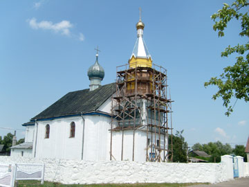 Церковь Св. Николая и Георгия в Волчине.
