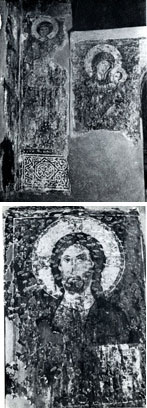 Иконы стенописного темплона церкви Евангелистария в Гераки.Конец XII в. Греция, Лакония.
