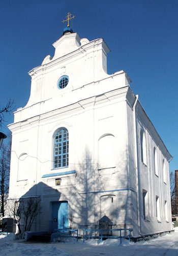 Варваринская церковь (б. бернардинский костёл) в Пинске.