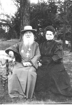 Протоиерей Иоанн Антонович Котович с женой