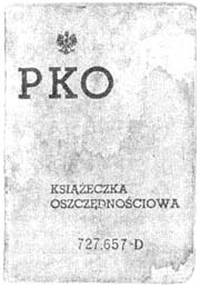 Польская ашчадная кніжка, 1937